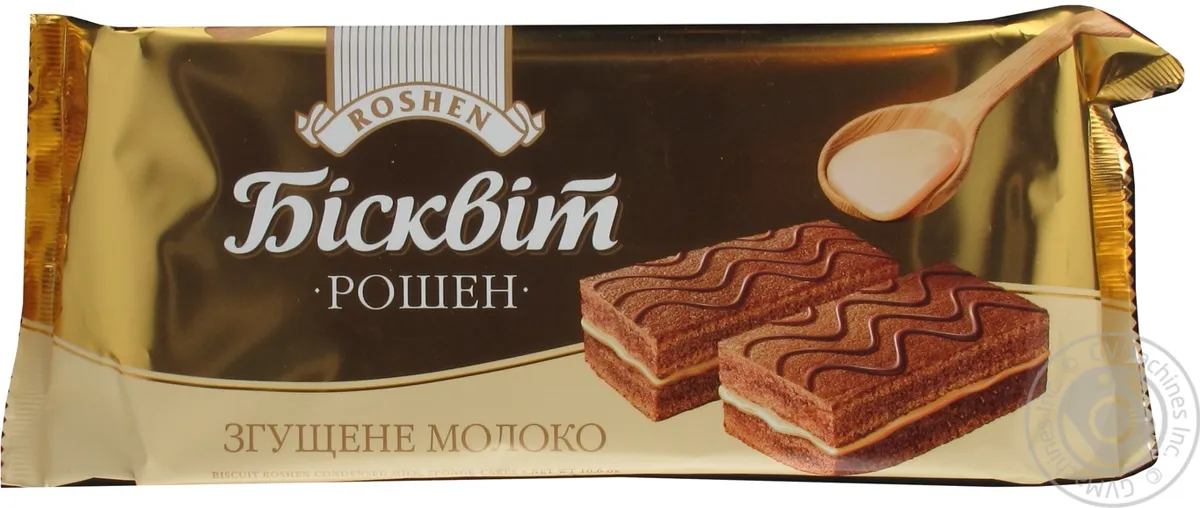 Бісквіт Roshen згущене молоко 300г