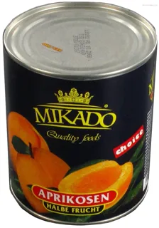 Mikado Apricot Halves in Syrup 850ml can — photo 3
