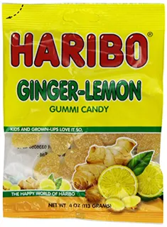 Haribo gummy candies, ginger lemon, 4-ounce (12 pack) — photo 4
