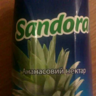 Sandora Pineapple Nectar Unfiltered Pasteurized 1L — photo 2