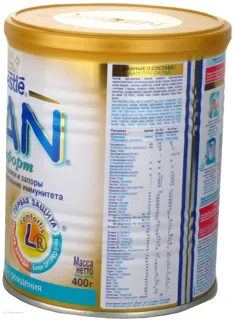 Infant Milk Substitute Nan Comfort From Birth 0 Months 400g Tin — photo 2