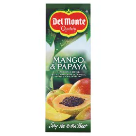 Del Monte Mango Papaya Juice Drink