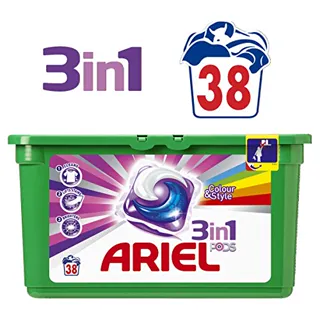Ariel 3in1 Color & Style Washing Capsules 38 — photo 3