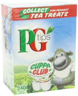 PG Tips 240s Pyramid Tea Bags 750g (Pack of 4, Total 960 Bags) — photo 8