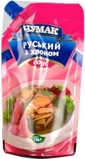Chumak Russian Sauce with Horseradish 200g — photo 6