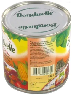 Bonduelle Red Beans in Chili Sauce with Corn, 430g tin — photo 6