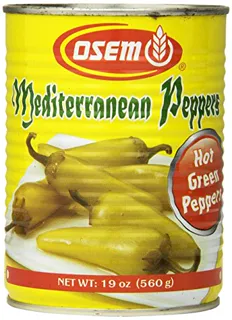 Osem Mediterranean Hot Green Pepper (Kosher for Passover), 19 oz (pack of 12) — photo 6