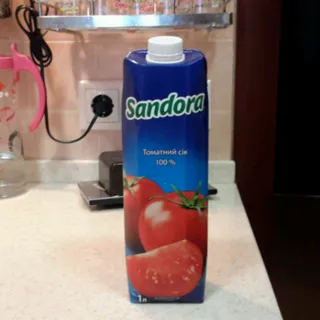 Sandora Tomato Juice with Salt 1L — photo 6