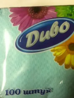 Dyvo Napkins 240x250mm (various colors) 100pcs — photo 2
