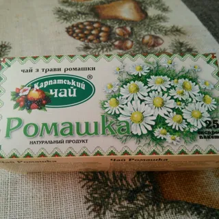 Karpatskyi Chai Chamomile Tea 25 bags cardboard box — photo 8
