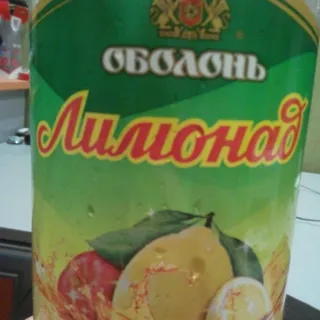 Obolon Lemonade Drink plastic bottle 2L — photo 9