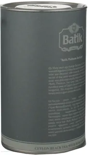 Batik Black Tea Platinum loose leaf with bergamot 100g Tube — photo 3