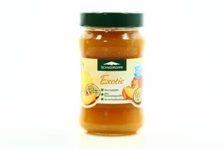 Schneekoppe Exotic Jam with Fructose 330g — photo 2