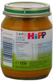 Hipp Organic Vegetable Puree Assorted for Children from 4 Months 125g — photo 6