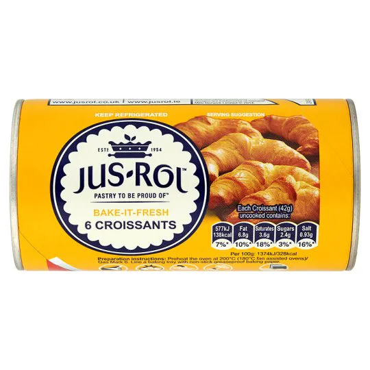 Jus Rol 6 круасанів