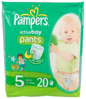 Підгузки Pampers Activ Boy Junior 20 шт — фото 2