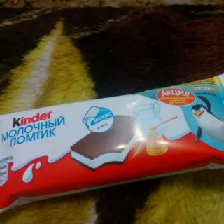 Тістечко Kynder Milk Slice бісквітне з молочною начинкою 28г — фото 6