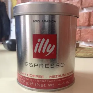 Illy 100% Arabica Ground Coffee Tin 125g — photo 2