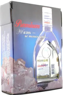 Nemiroff Premium Vodka 40% 0.7L souvenir — photo 2
