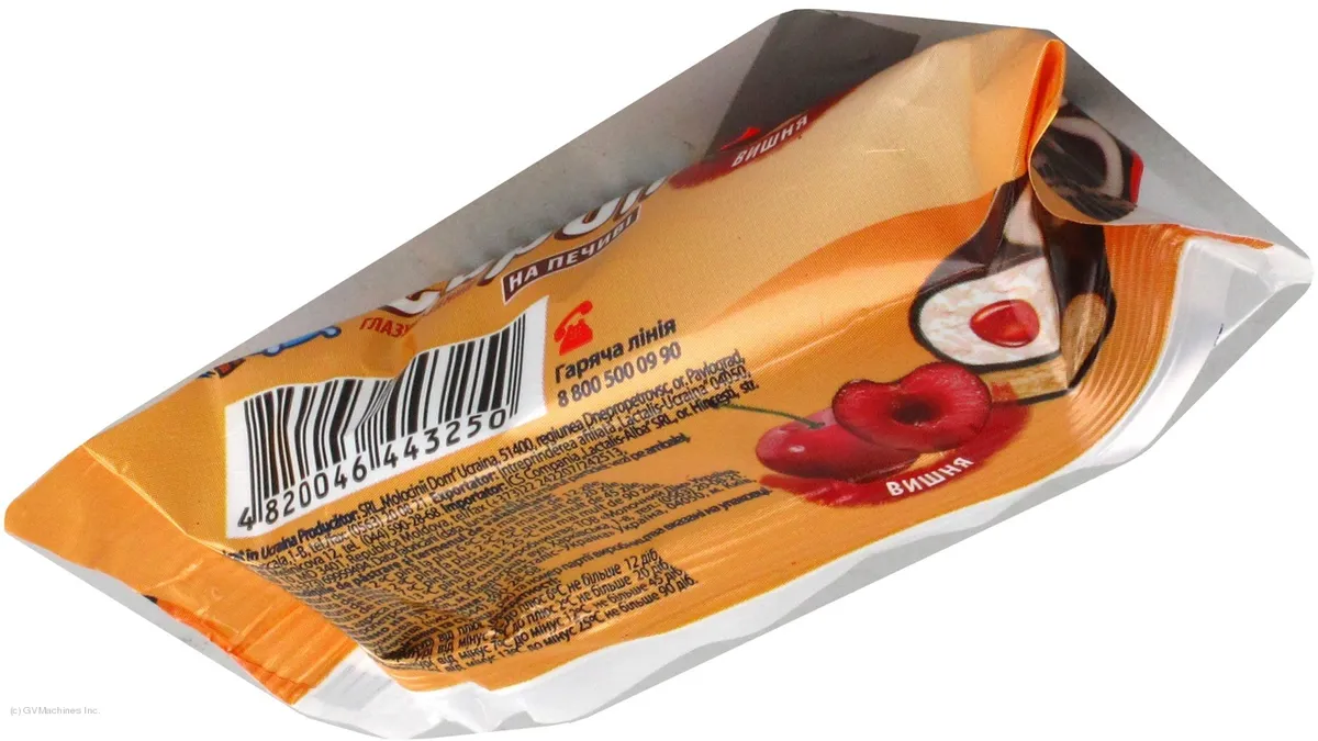 Fanny Cherry Glazed Curd on Biscuit 15% 50g