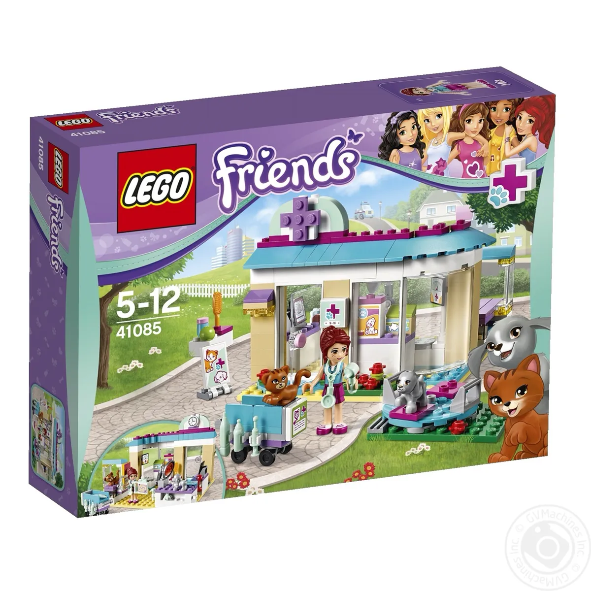 Конструктор Lego Friends Ветеринарна клініка, 192 деталі