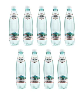 Borjomi sparkling mineral water plastic bottle 0.5L — photo 11