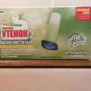 Toilet Duck Cleaning Discs Citrus Breeze Refill 6pcs — photo 3