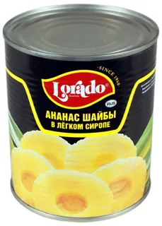 Lorado Pineapple Rings 850g can — photo 2
