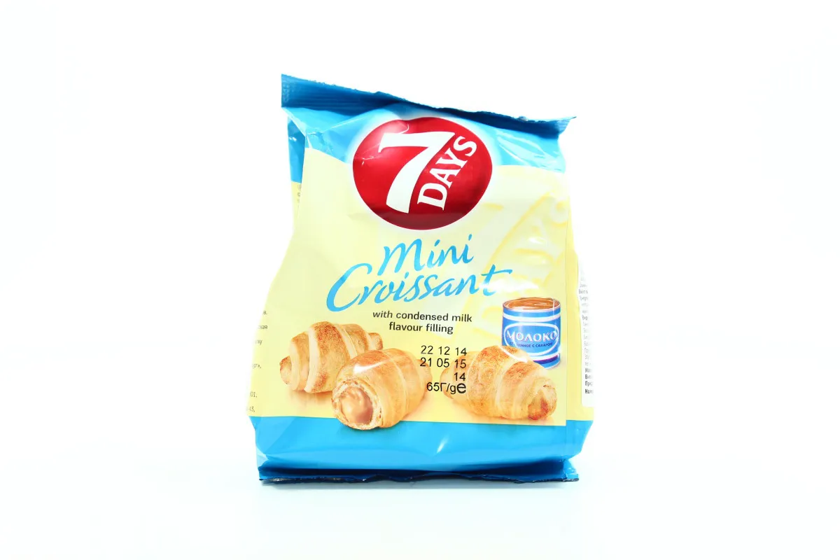 7 Days Mini Croissant with Boiled Condensed Milk 65g