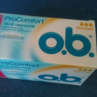 O.b. ProComfort Normal Tampons 16 pcs — photo 3