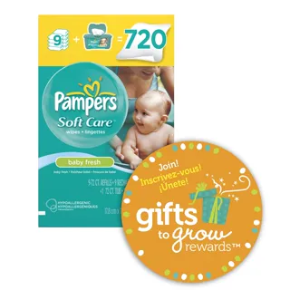 Pampers SoftCare Baby Wet Wipes 10X Fresh Field with Warmer 720 Count — photo 5