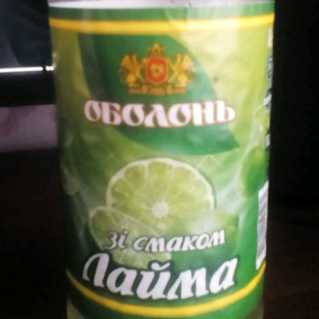Obolon Lime Sparkling Drink 0.5L