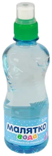 Malyatko Non-carbonated Water for Children with Sport Lock Cap 0.33L — photo 5