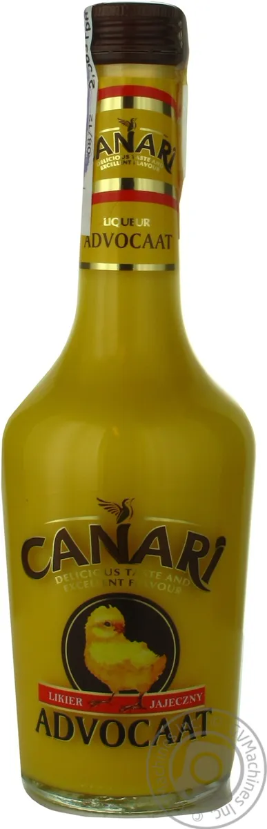 Лікер CANARI яєчний advocaat 0,35 л 16%