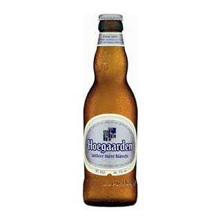 Hoegaarden White Light Unfiltered Beer Glass Bottle 0.75L — photo 4