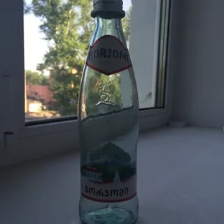 Borjomi Mineral Water Strongly Carbonated Glass Bottle 330ml — photo 2