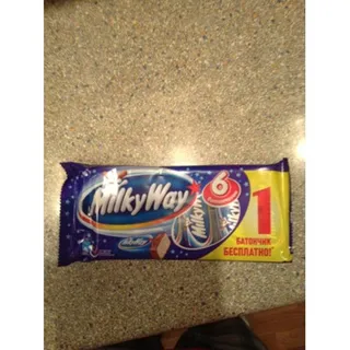 Milky Way Chocolate Bar with Souffle 5+1 156g — photo 2