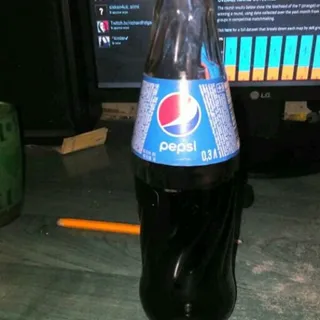 Pepsi drink glass bottle 0.33L — photo 2