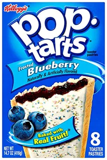 Kelloggs Pop Tarts глазуровані з чорницею — фото 9
