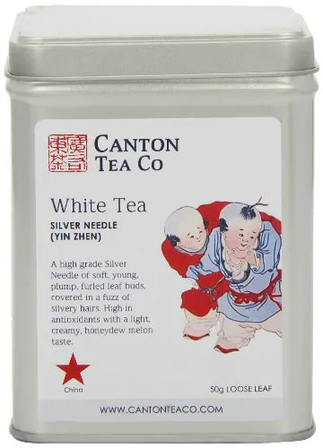 Canton Tea Co. Срібна голка Білий чай, банка 50 г