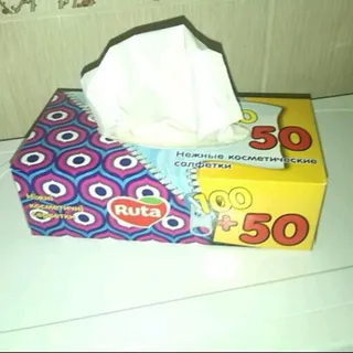 Ruta paper cosmetic tissues 150 pcs — photo 3