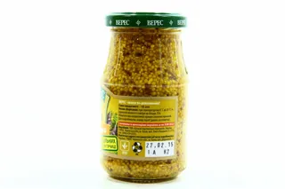 Veres Mustard with Horseradish glass jar 190g — photo 3