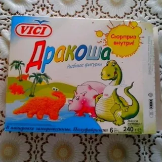 Dragon-shaped fish snacks 240g Dusha Okeana — photo 2