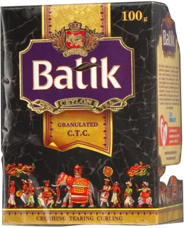 Batik Black Granulated Tea 100g — photo 2