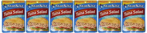 StarKist Ready-to-Eat Tuna Salad, Deli Style 3 Oz Pouch (6-Pack)