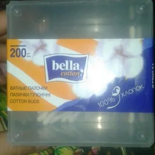 Bella Cotton Hygienic Cotton Swabs 200 pcs — photo 4