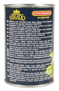 Canned Strawberry Micado 425 g — photo 3