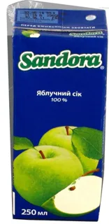 Sandora Apple Juice 250ml — photo 3