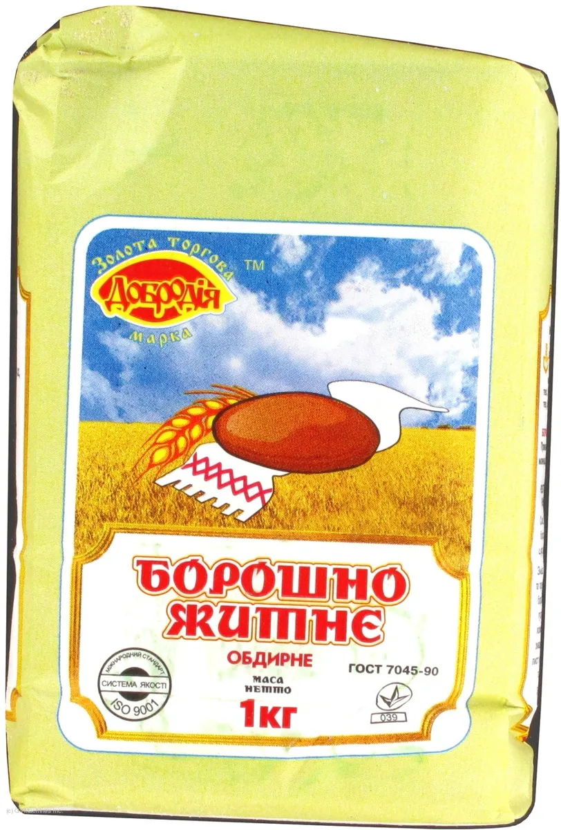 Dobrodyia Rye Flour 1kg