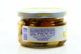 Vodnyi Mir mussels in oil glass jar 200g — photo 2